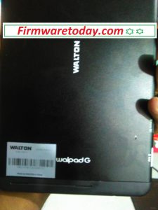 Walton Walpad G official firmware 2000%Tested By Firmwaretoday.com