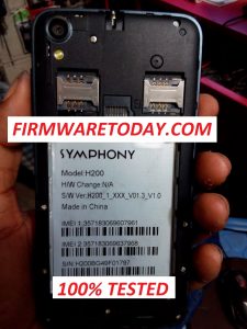 SYMPHONY H200 OFFICIAL FIRMWARE 3rd VERSION UPDATE(H200_1_XXX_V01.3_V1.0) 2000% TESTED BY FIRMWARETODAY.COM