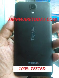 WINMAX Tiger X4 official firmware Free 2nd Update (MT6580) 1000% tested by firmwaretoday.com