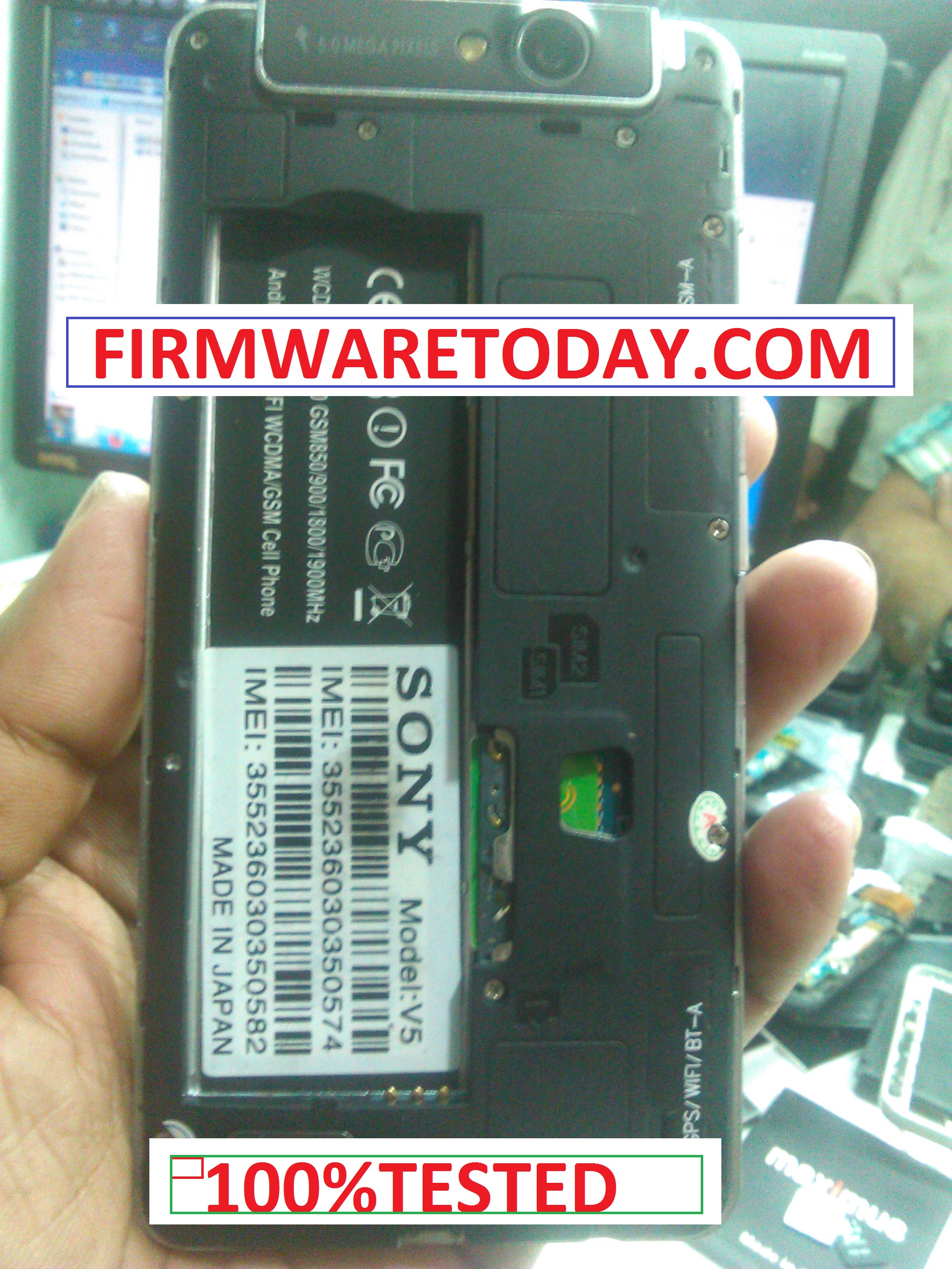 SONY V5 FLASH FILE FREE 2ND UPDATE OFFICIAL FIRMWARE (6572) 1000%TESTED BY FIRMWARETODAY.COM