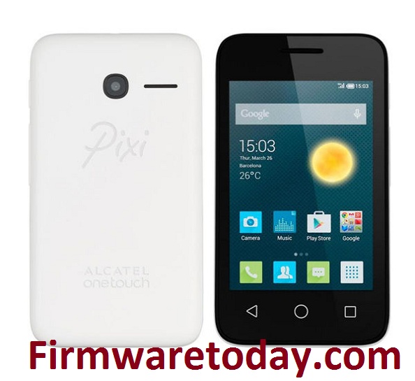Alcatel OneTouch Pixi-3 4009D Flash File Free Firmware (MT6572) 100%Tested