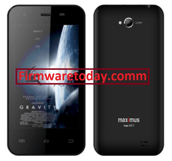 MAXIMUS MAX401 FLASH FILE FREE FIRMWARE (MTK6572) 1000%TESTED