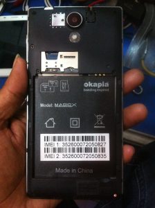 Okapia Magic X Flash File Stock Rom Firmware