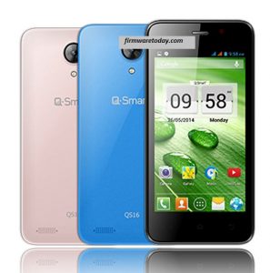 QMobile Q Smart QS16 Flash file Stock Rom Firmware