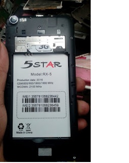 5Star Rx 5 flash file firmware stock ROM Free