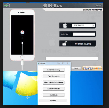IPhone ICloud Lock Remove Any IOS Unlock Tool iN-Box V4.8.0 Free Download